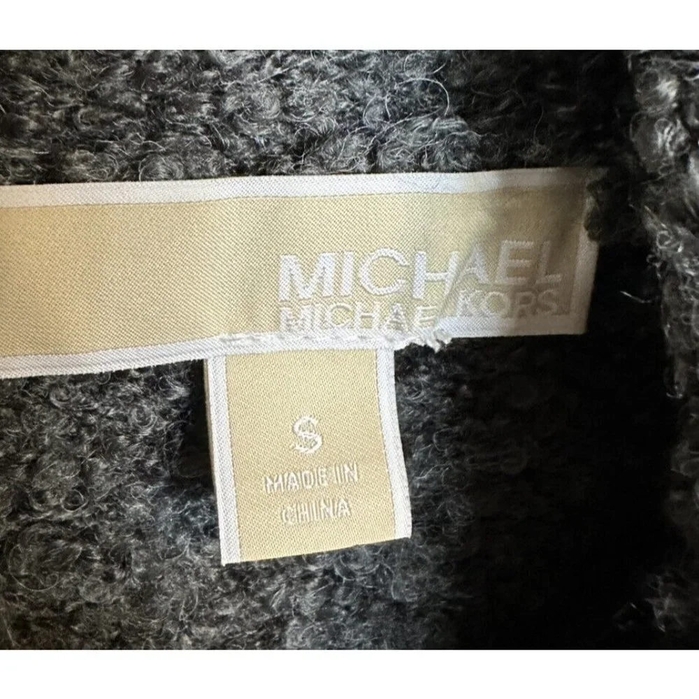 Michael Kors Women's gray wool knit turtleneck sweater,‎ sz S, EUC